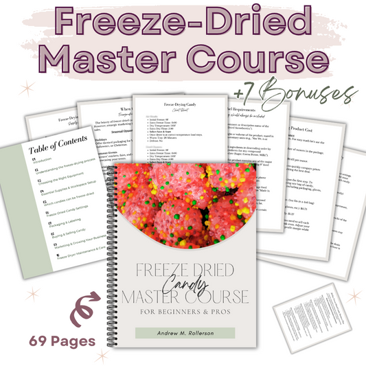 Freeze-Dried Candy Master Course eBook