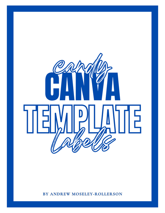 Candy Label Template